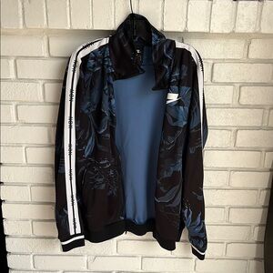 NIKE Men's Black and Blue Jacket